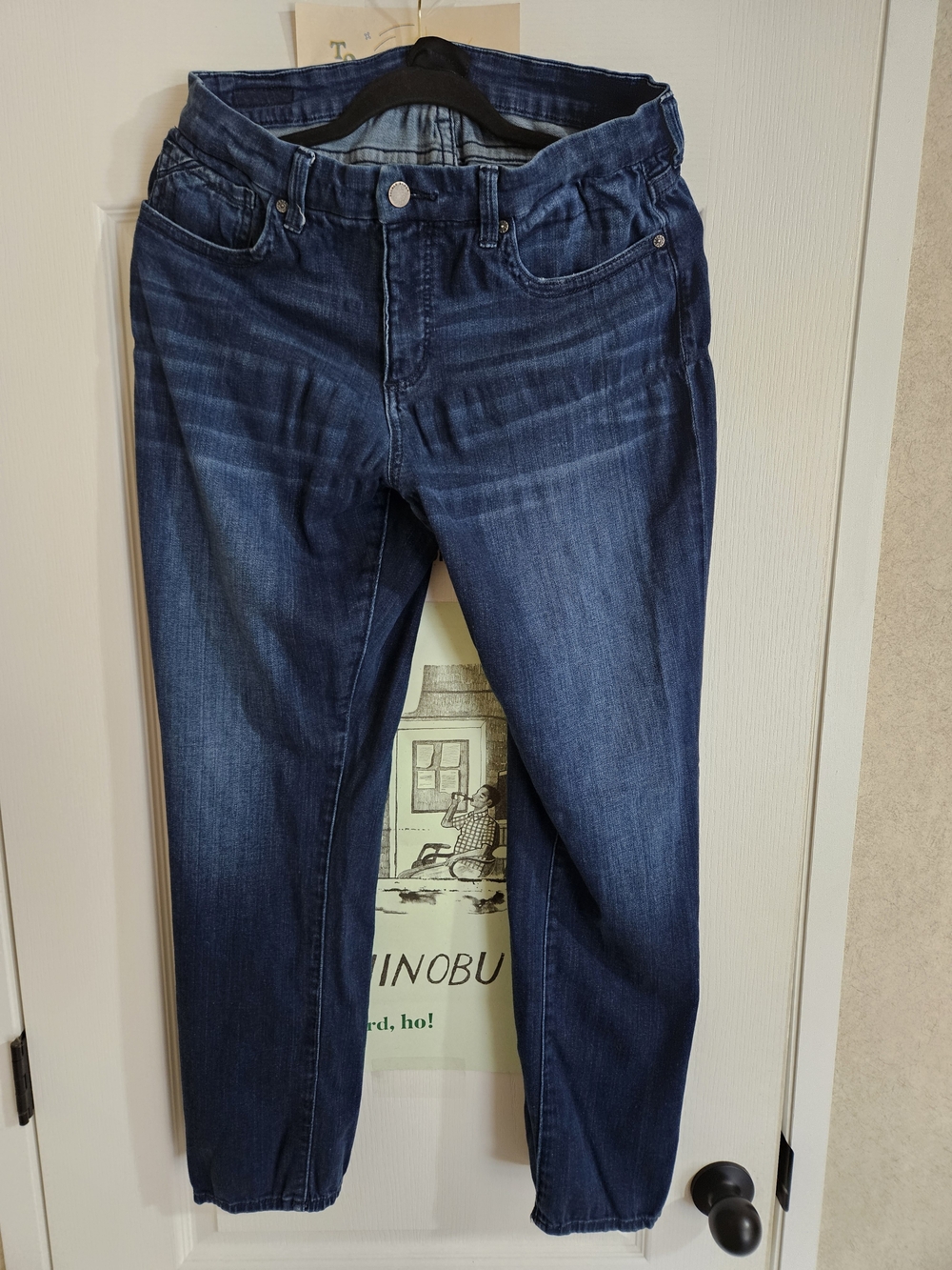 Buckle Black Women's Dark Indigo Straight Leg Jeans